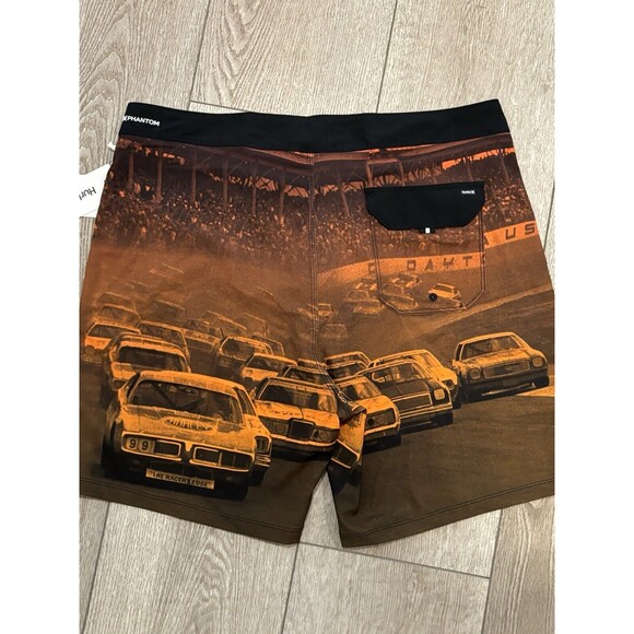 Hurley x Nascar Racing Mens Size 30 Phantom Shorts Boardshorts Finishline - Picture 5 of 6
